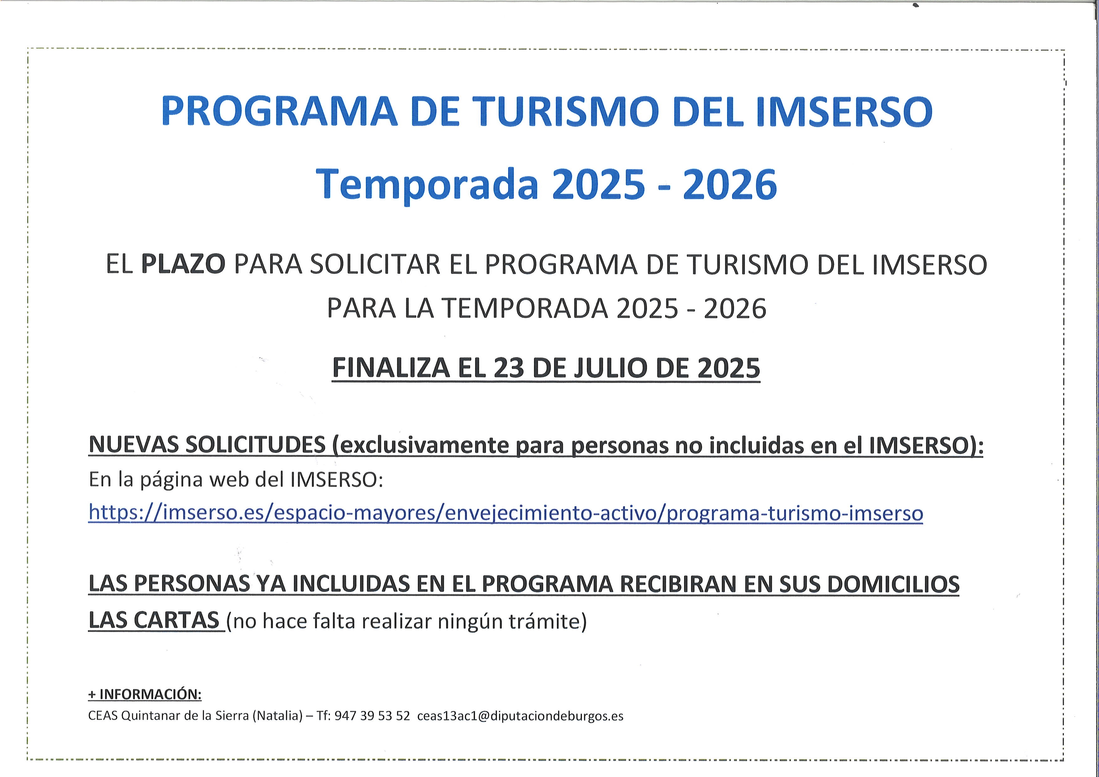 Turismo Imserso